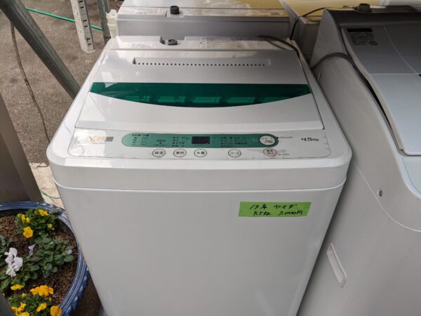 洗濯機 ヤマダ YWM-T45G1
